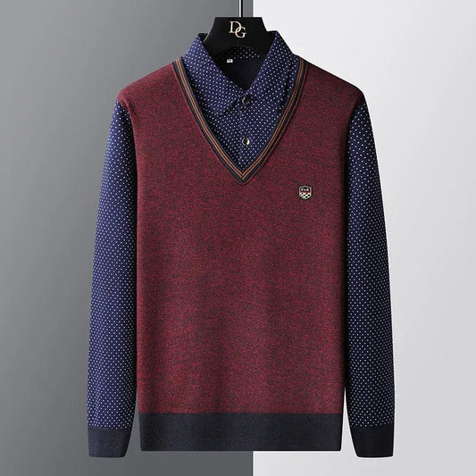 Trevor - Smart Polo Sweater - Classic - Modern Style - Ideal for Winter