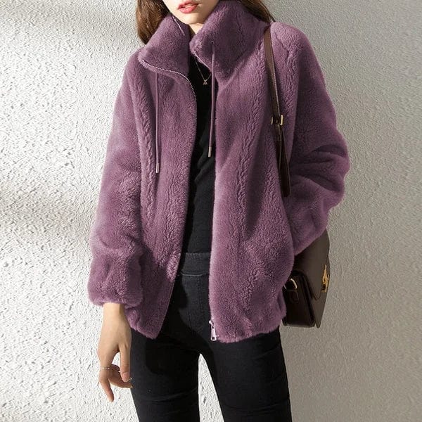 Fiona - Fleece Jacket - Chic - Modern Style - Ideal for Winter