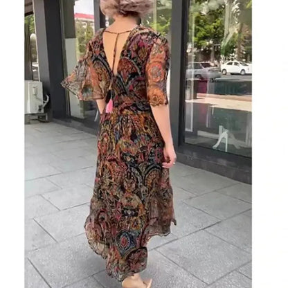 Women's Summer Elegant Long Dress | Ideal for Summer