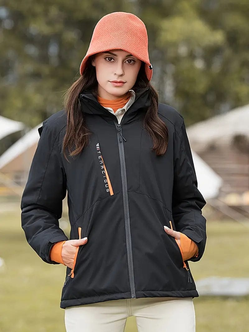 Jessica - Hooded Puffer Jacket - Chic - Polyeser - Ideal for Winter