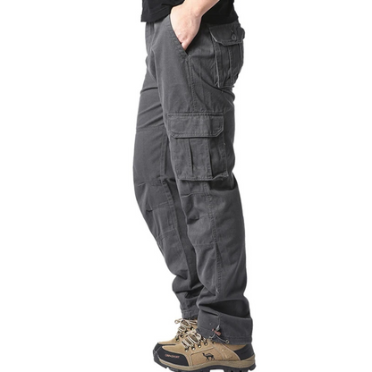 Men's Plus Size Tactical Cargo Pants with Stretch Waist | Perfect for Outdoor Activities