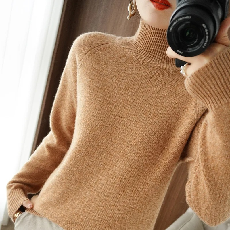 Warm Thick Turtleneck Jumper for Women | Ideal for Winter