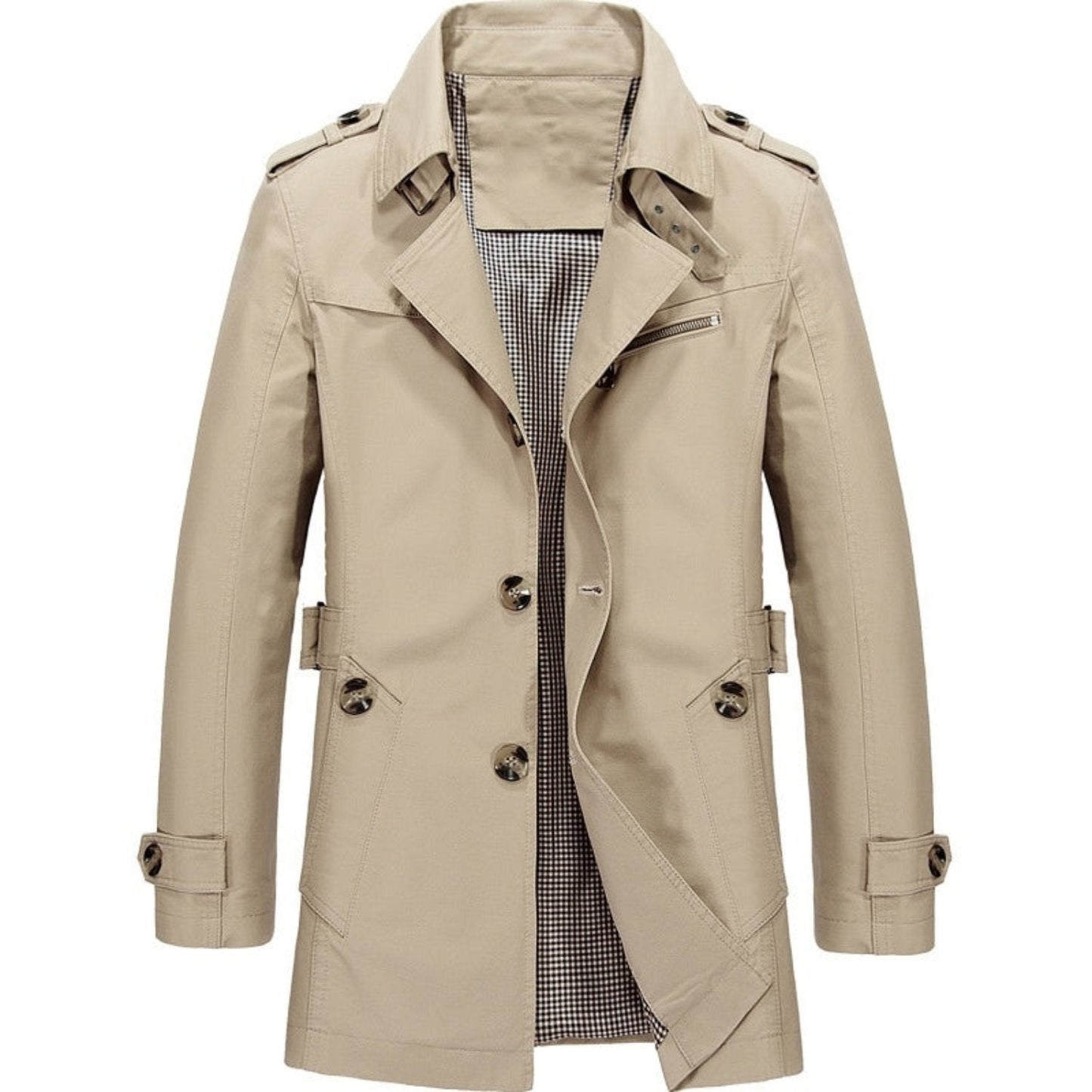 Damian - Trench Coat - Luxury - Tailored Fit - Ideal for Autumn/Winter