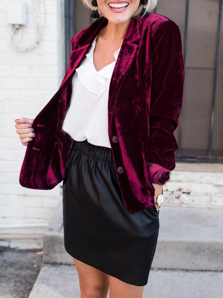 Women's Blazer with Pocket