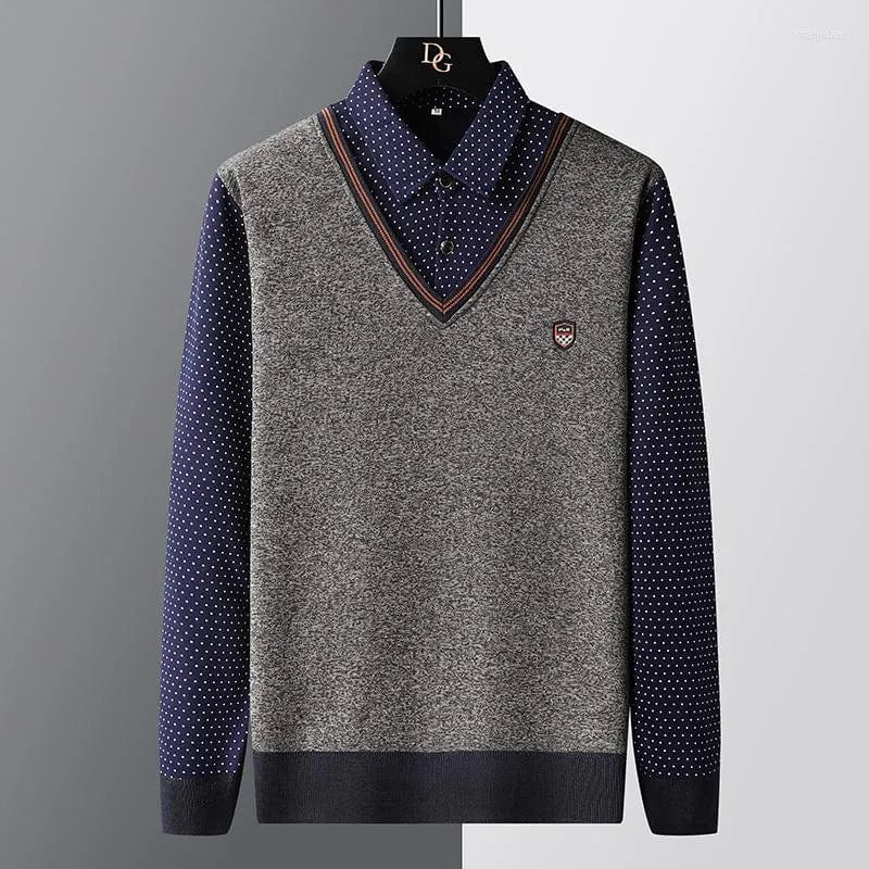 Trevor - Smart Polo Sweater - Classic - Modern Style - Ideal for Winter