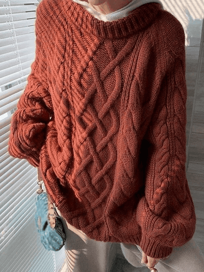 Women's Oversized Long Sleeve Jumper