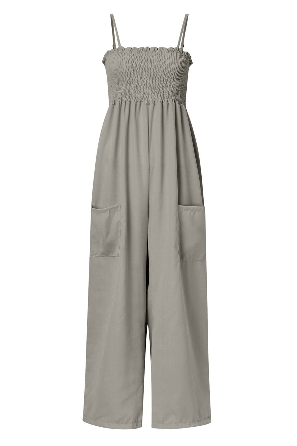 Women's Casual Sleeveless Summer Jumpsuit with Pockets | Ideal for Summer