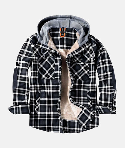 Hugh - Flannel Jacket - Casual - Modern Style - Ideal for Winter