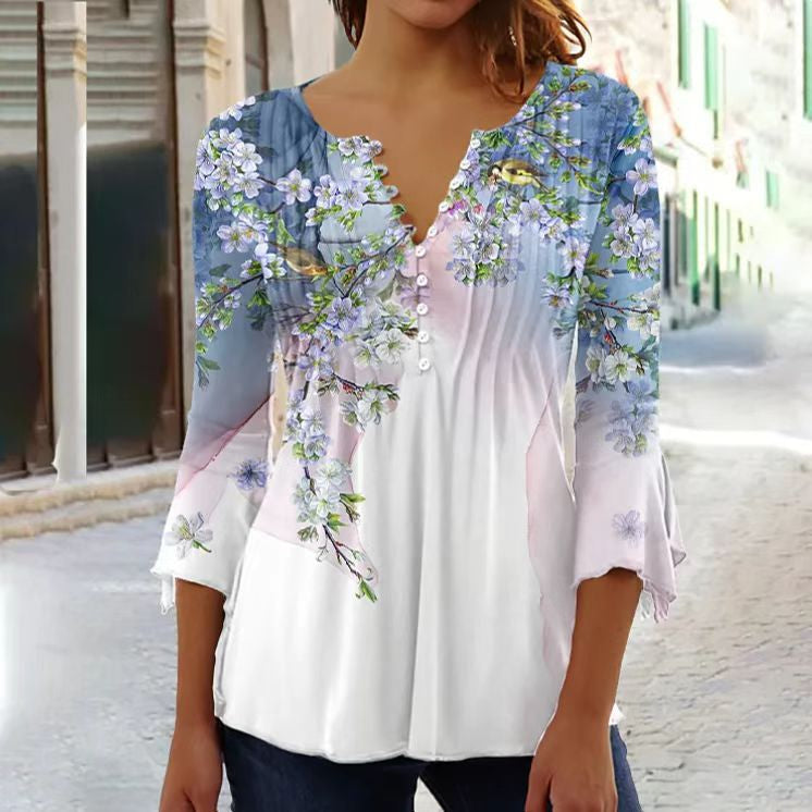 Variant image for Women's Elegant Breathable Top with Tailored Fit-45