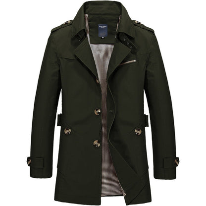 Damian - Trench Coat - Luxury - Tailored Fit - Ideal for Autumn/Winter