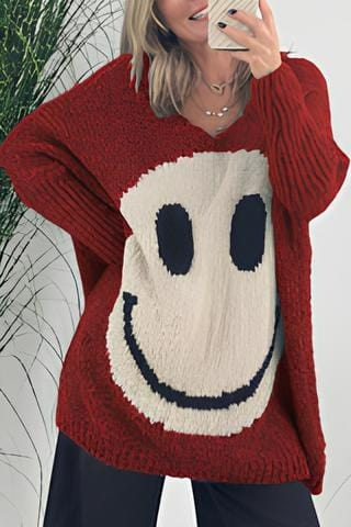 Gillian - Smiley Jumper - Casual - Modern Style - Ideal for Winter