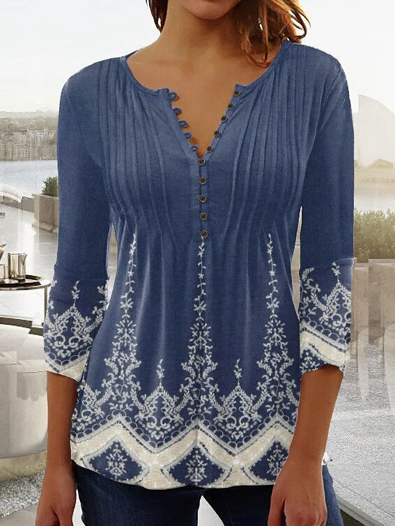 Women's Elegant Breathable Top with Tailored Fit