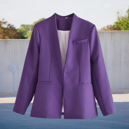 Women's Chic Loose Blazer with Pockets | Perfect for Casual Days