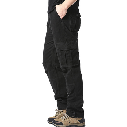 Men's Plus Size Tactical Cargo Pants with Stretch Waist | Perfect for Outdoor Activities