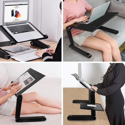 Adjustable Laptop Stand – 360° Rotatable and Portable Design 1