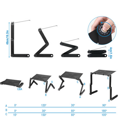 Adjustable Laptop Stand – 360° Rotatable and Portable Design 4