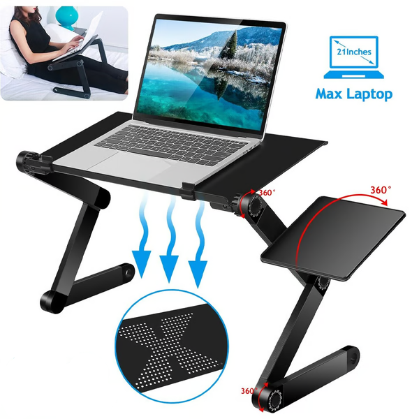 Adjustable Laptop Stand – 360° Rotatable and Portable Design 5