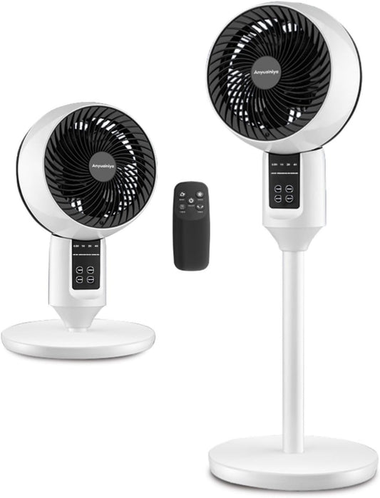 Adjustable Pedestal Fan – 3D Oscillation with Remote Control 0