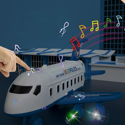 Airplane Playset – Large Aircraft with Six Mini Construction Vehicles 5