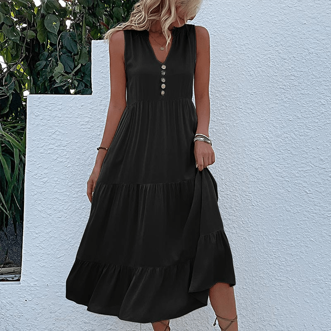 Mackenzie - Midi Dress - Casual - Modern Style - Ideal for Summer