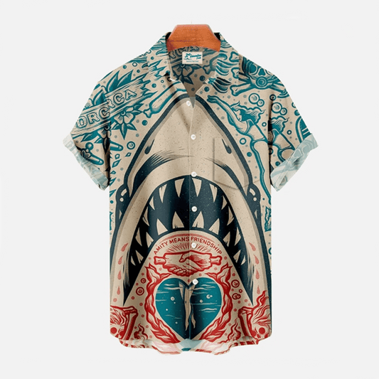 Sean - Graphic Shirt - Casual - Modern Style - Ideal for Summer