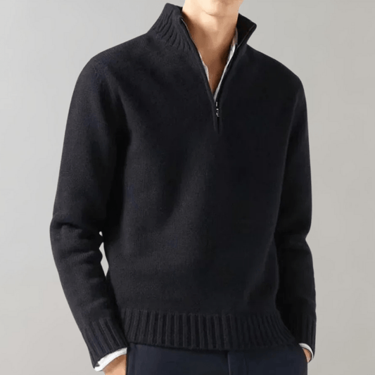 Hugo - Zipped Sweater - Casual - Wool - Ideal for Winter