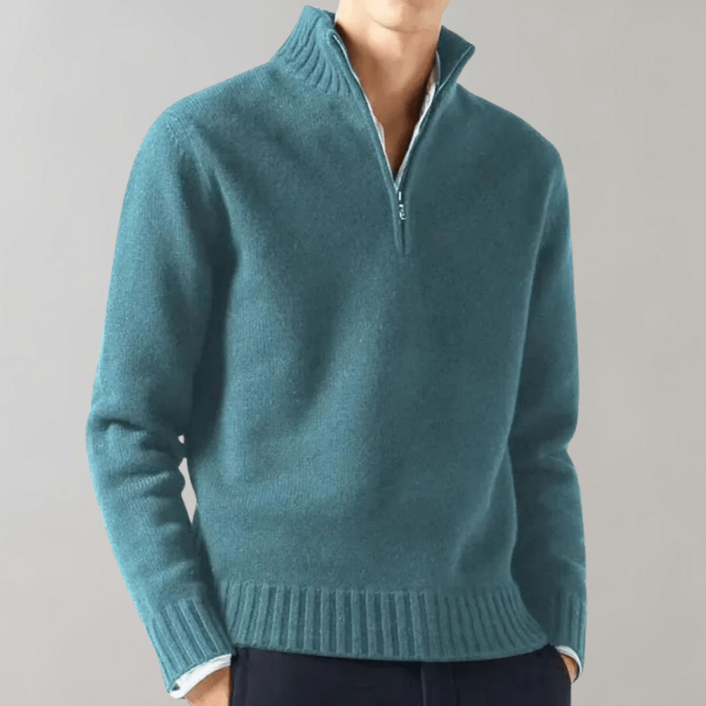 Hugo - Zipped Sweater - Casual - Wool - Ideal for Winter