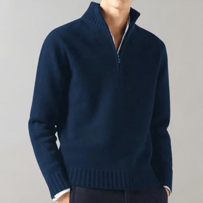 Hugo - Zipped Sweater - Casual - Wool - Ideal for Winter