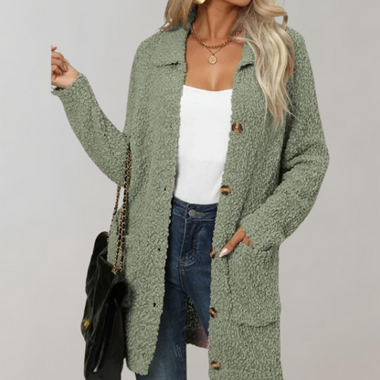 Leslie - Women's Cardigan - Casual - Classic Revival - For Everyday Wear