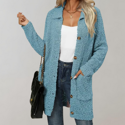 Leslie - Women's Cardigan - Casual - Classic Revival - For Everyday Wear