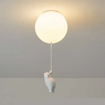 Ceiling Light Fixture – LED Bear and Balloon Design 9