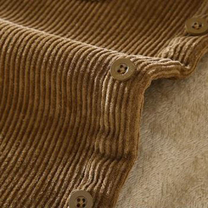 Gabriel - Fleece Jacket - Classic - Corduroy - Ideal for Winter