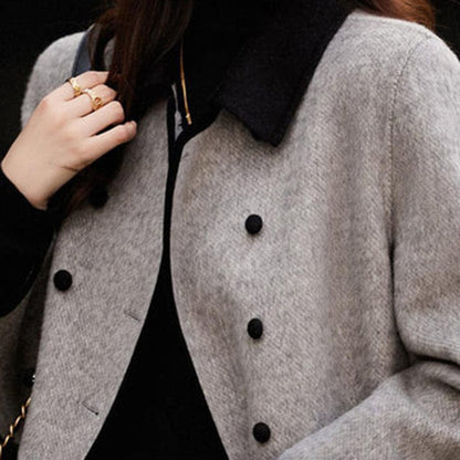 Lena - Long Coat - Elegant - Timeless Style - Ideal for Autumn