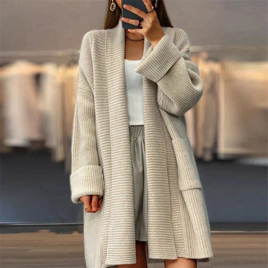 Women's Cardigan with Big Pockets