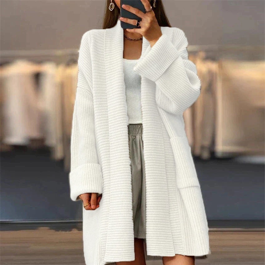 Women's Cardigan with Big Pockets