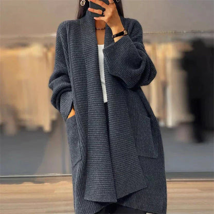 Women's Cardigan with Big Pockets