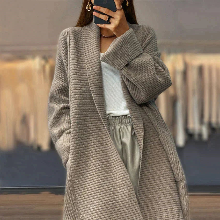 Women's Cardigan with Big Pockets