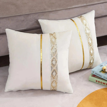 Decorative Pillowcase – Reversible Sequin Design 0