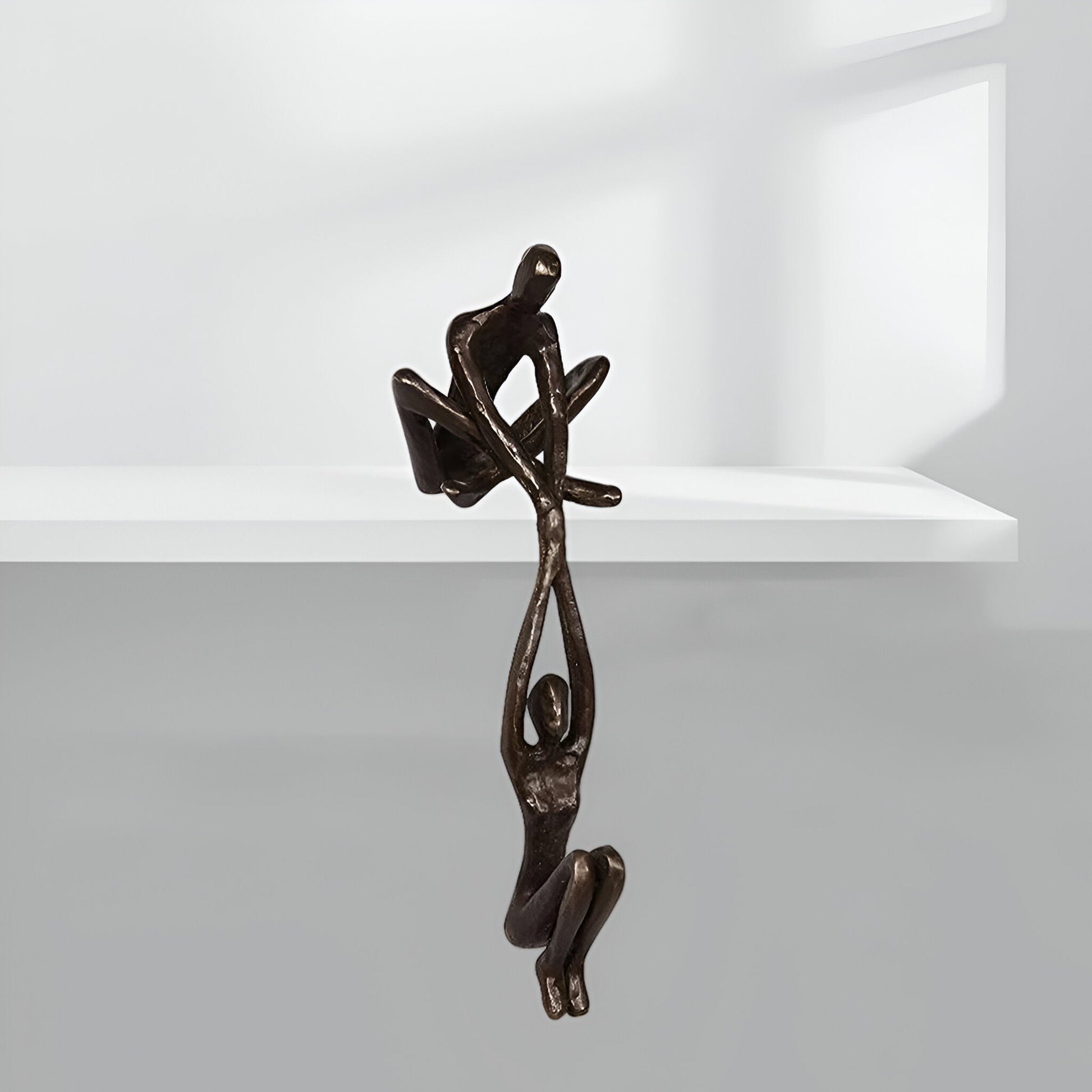 Decorative Sculpture of Man Lifting Woman Figure 3