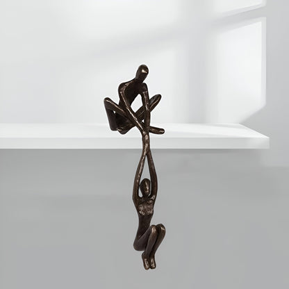 Decorative Sculpture of Man Lifting Woman Figure 3