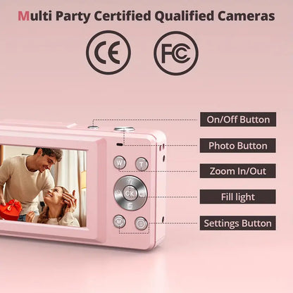 Digital Camera – Compact Design with 1080p Video Recording 3