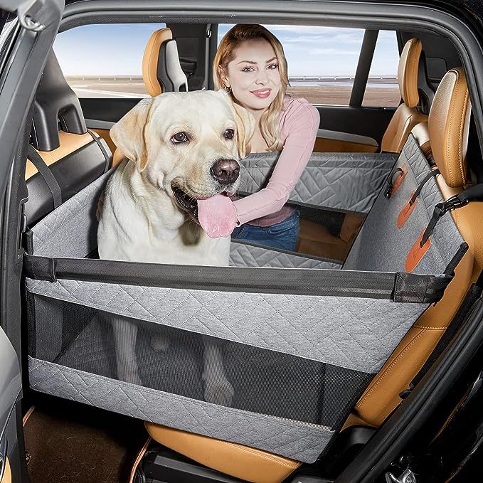 Dog Safety Mat – Waterproof Travel Bed with Memory Foam Base 0
