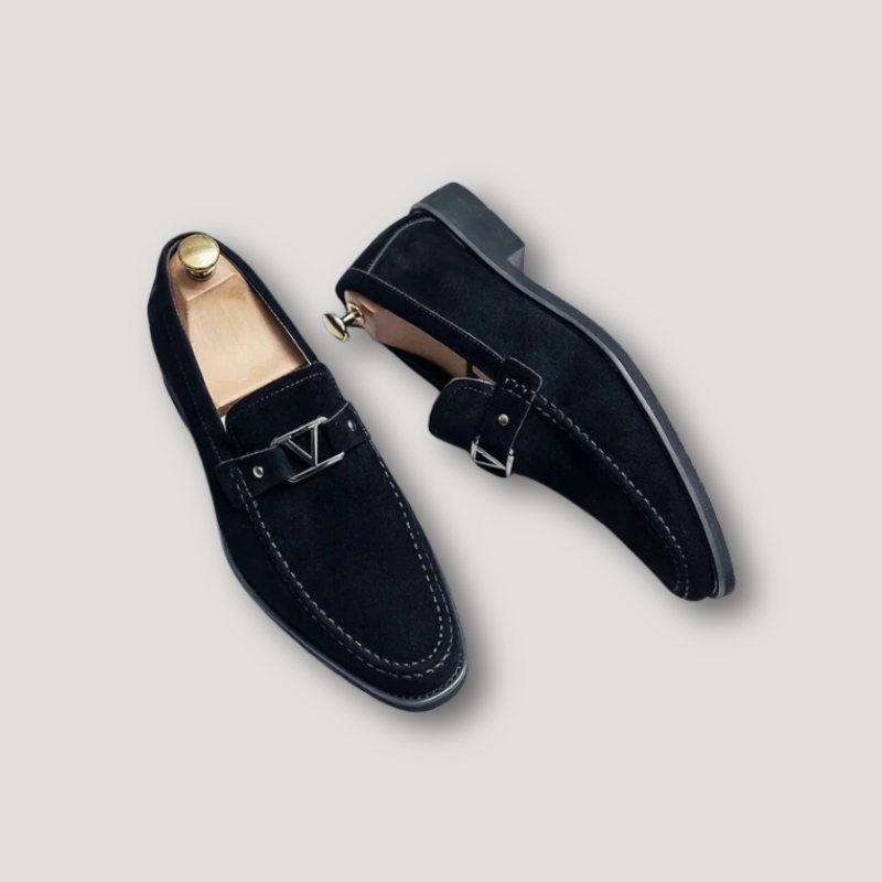 Edwin - Suede Leather Loafers - Casual - Formal Style - For Special Occasions