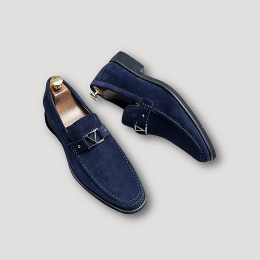 Edwin - Suede Leather Loafers - Casual - Formal Style - For Special Occasions