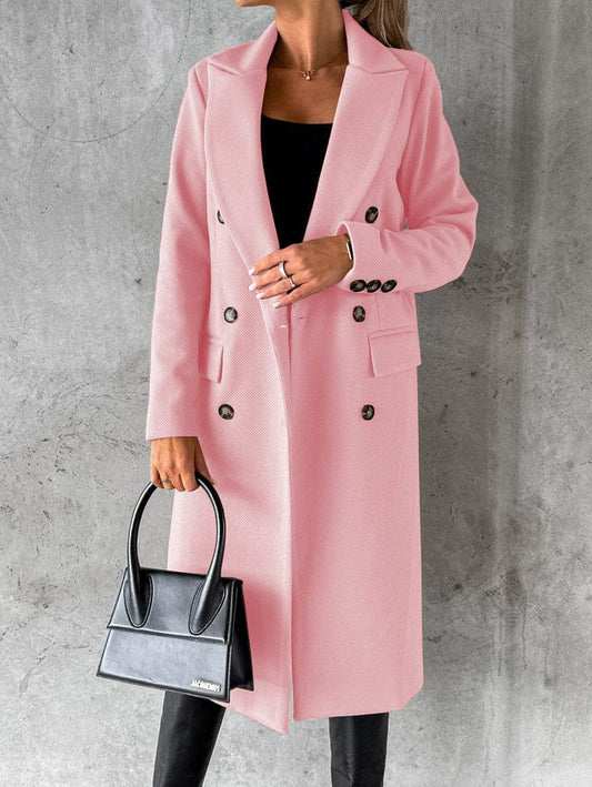 Ingrid - Long Coat - Elegant - Modern Style - Ideal for Autumn