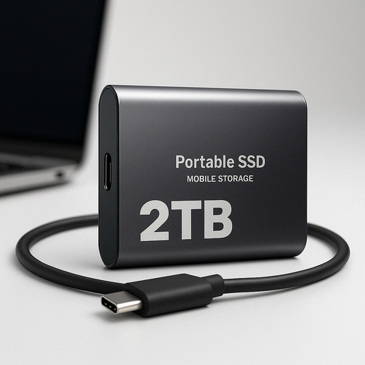 External SSD – Portable High-Speed Storage for Fast File Access 0