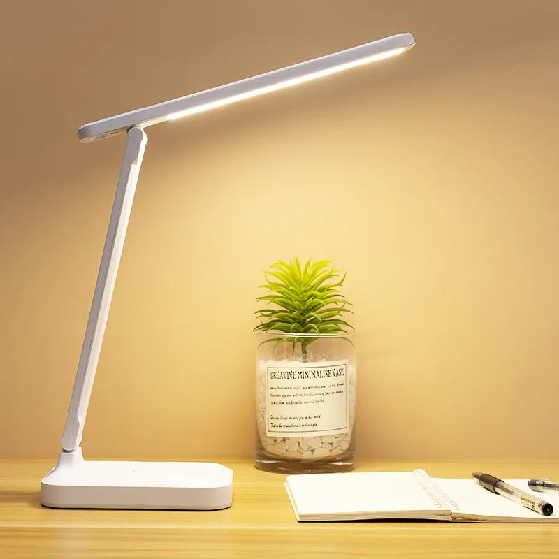 Foldable Table Lamp – Rechargeable Battery Operated with Dimming Function 0