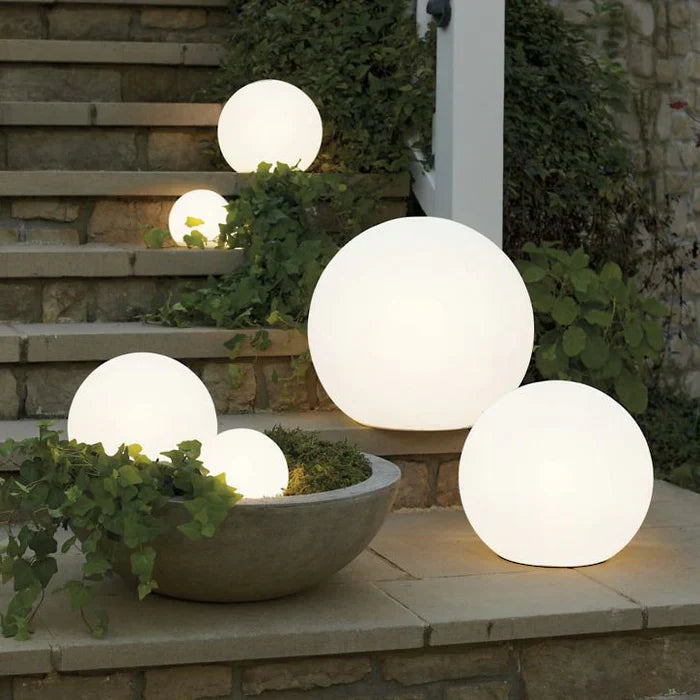 Garden Lighting – Remote-Controlled Spherical LED Lantern 0