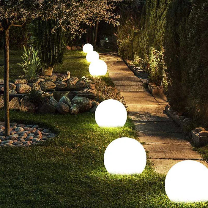 Garden Lighting – Remote-Controlled Spherical LED Lantern 1