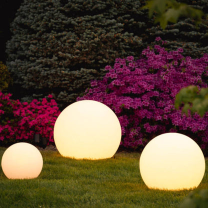 Garden Lighting – Remote-Controlled Spherical LED Lantern 8